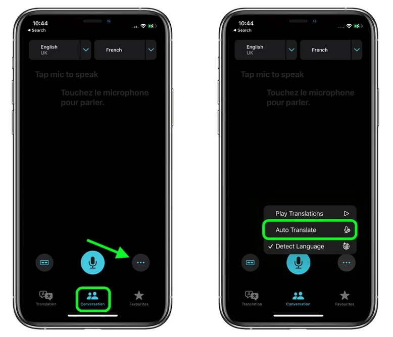 克山苹果手机维修分享iOS 15 “翻译” App 新改进 
