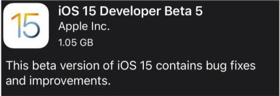 克山苹果手机维修分享如何升级到iOS15.0 beta5 