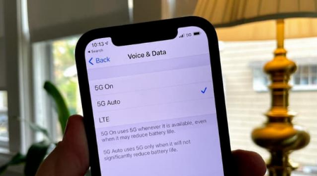 克山苹果手机维修分享iPhone 12如何打开或关闭5G网络 